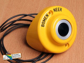 Speciale schakelaar graveren